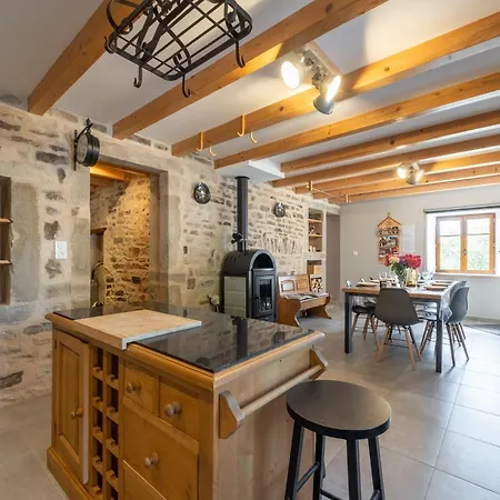 Du Hallot Avec Spa, Curistes 公寓 Le Clerjus